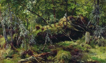 Bosque Painting - ramas paisaje clásico bosque Ivan Ivanovich